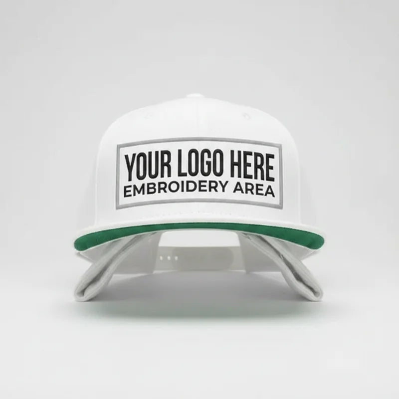 Flat Bill Fitted Cap