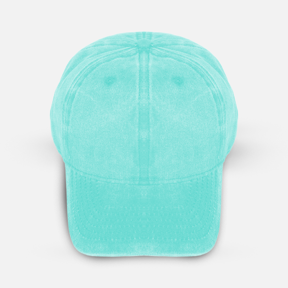 Custom Embroidered Vintage Cotton Baseball Cap