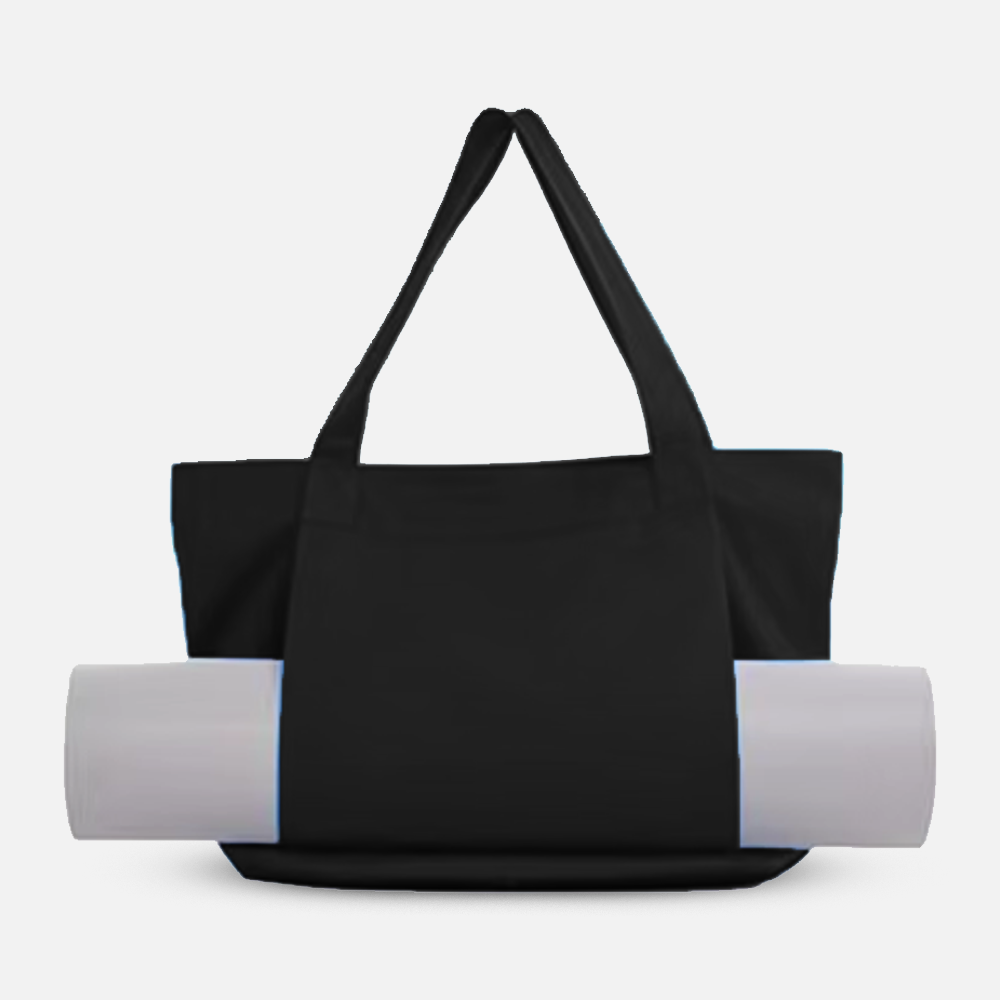 Custom Logo Yoga Tote Bag with Mat Carrier