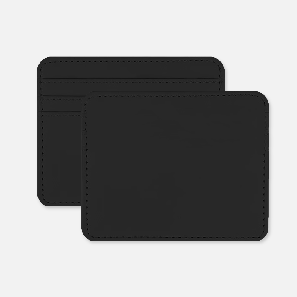 Custom PU Leather Multi-Card Holder Wallet