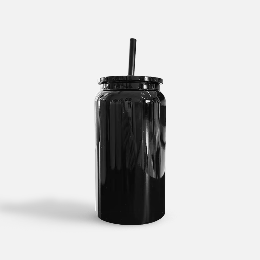 Custom 16oz Stainless Steel Tumbler with Straw