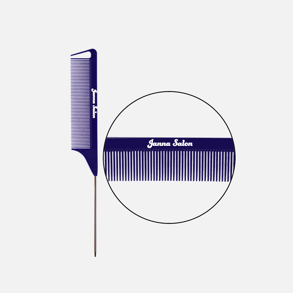 Custom Logo Anti-Static Carbon Hair Comb
