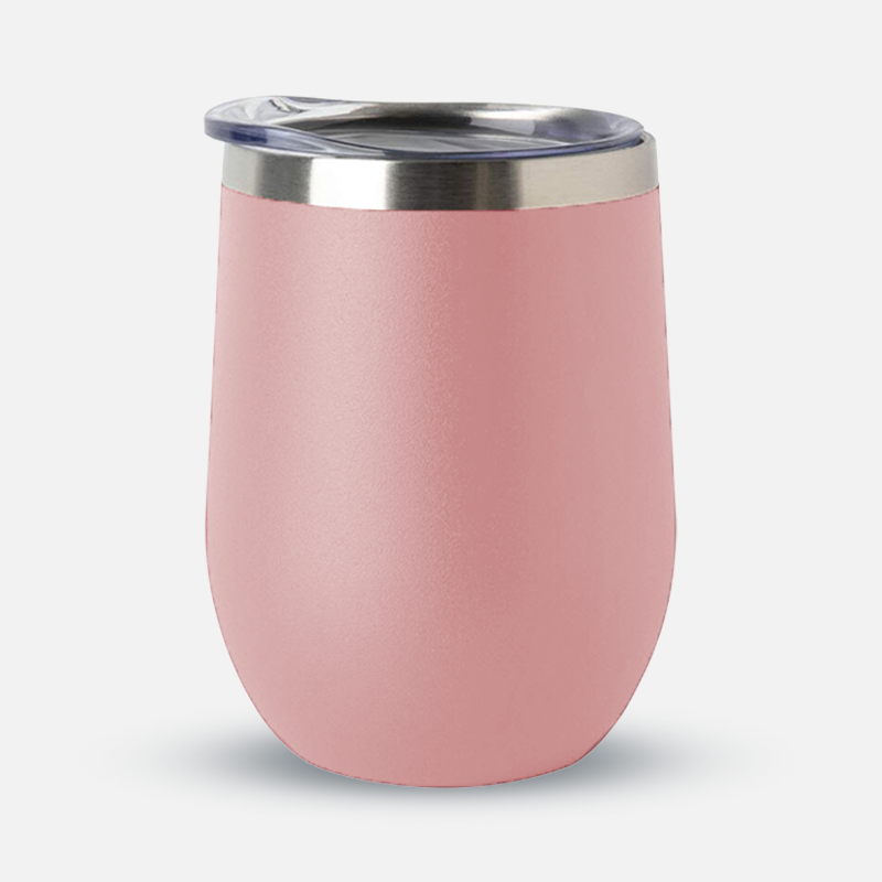Custom Logo 12oz Insulated Wine Tumbler