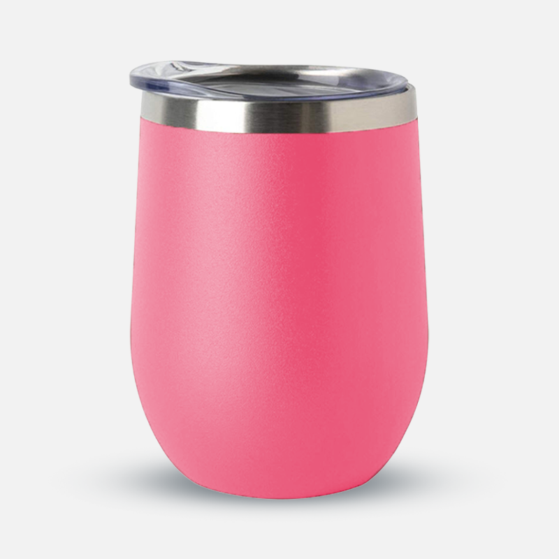 Custom Logo 12oz Insulated Wine Tumbler