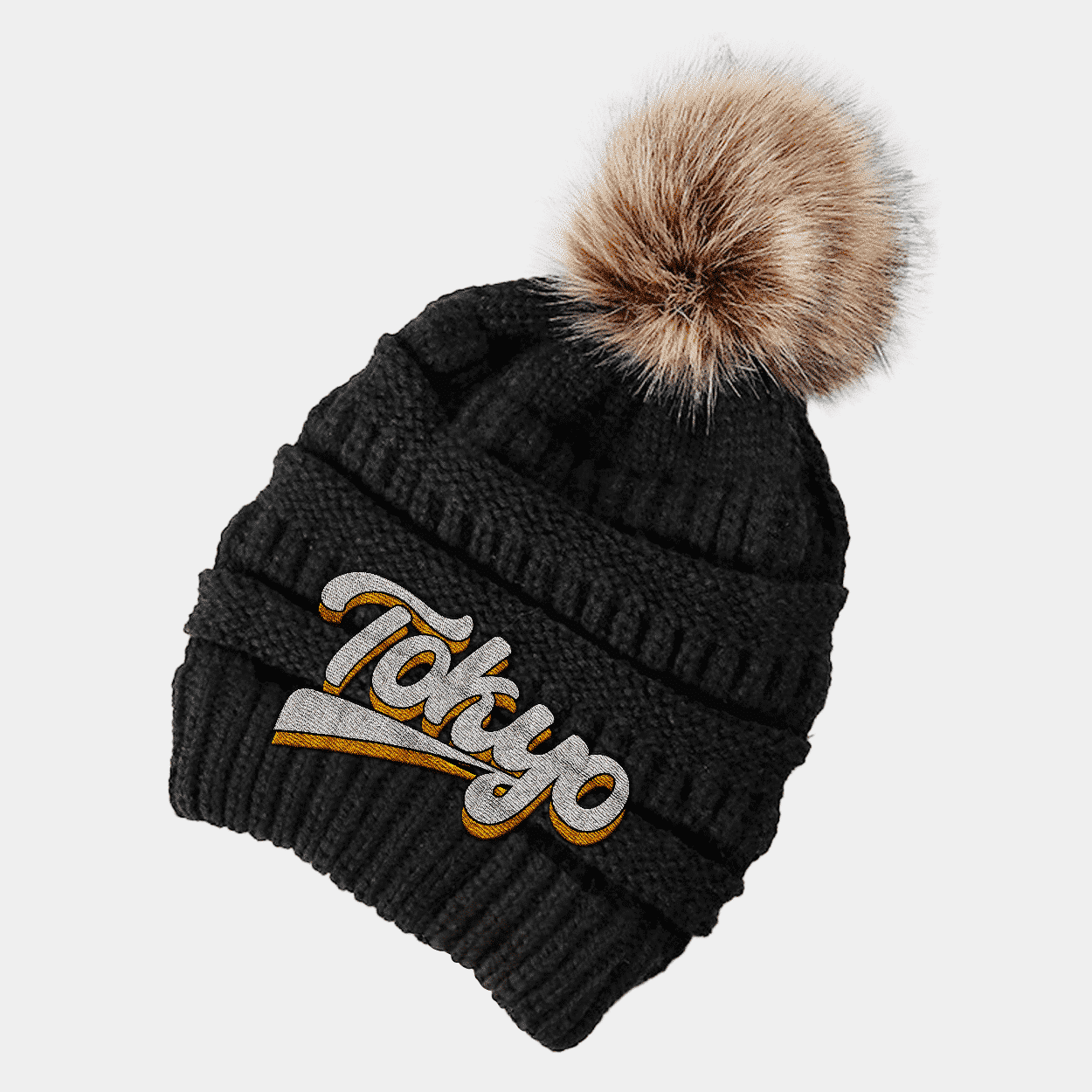 Pom Pom Beanie Hat