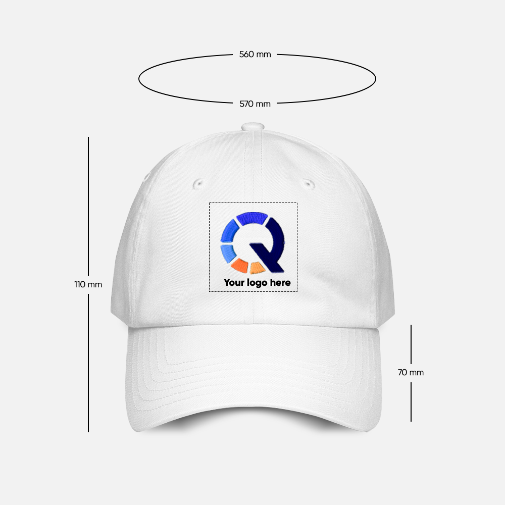 Custom Embroidered Cotton Sports Cap