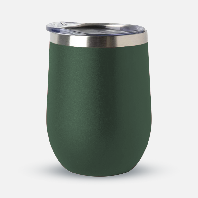 Custom Logo 12oz Insulated Wine Tumbler