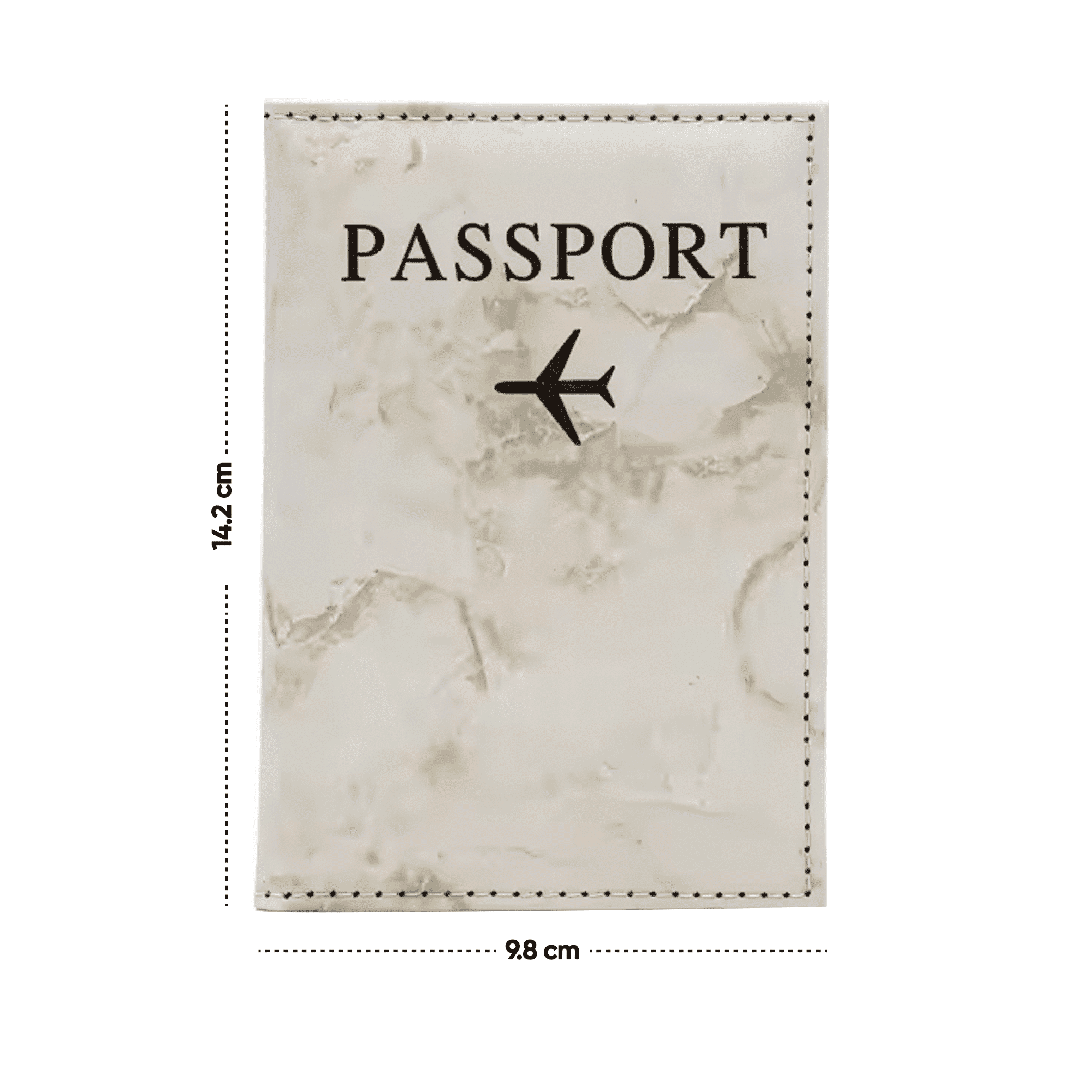 Marble Passport Holder Wallet