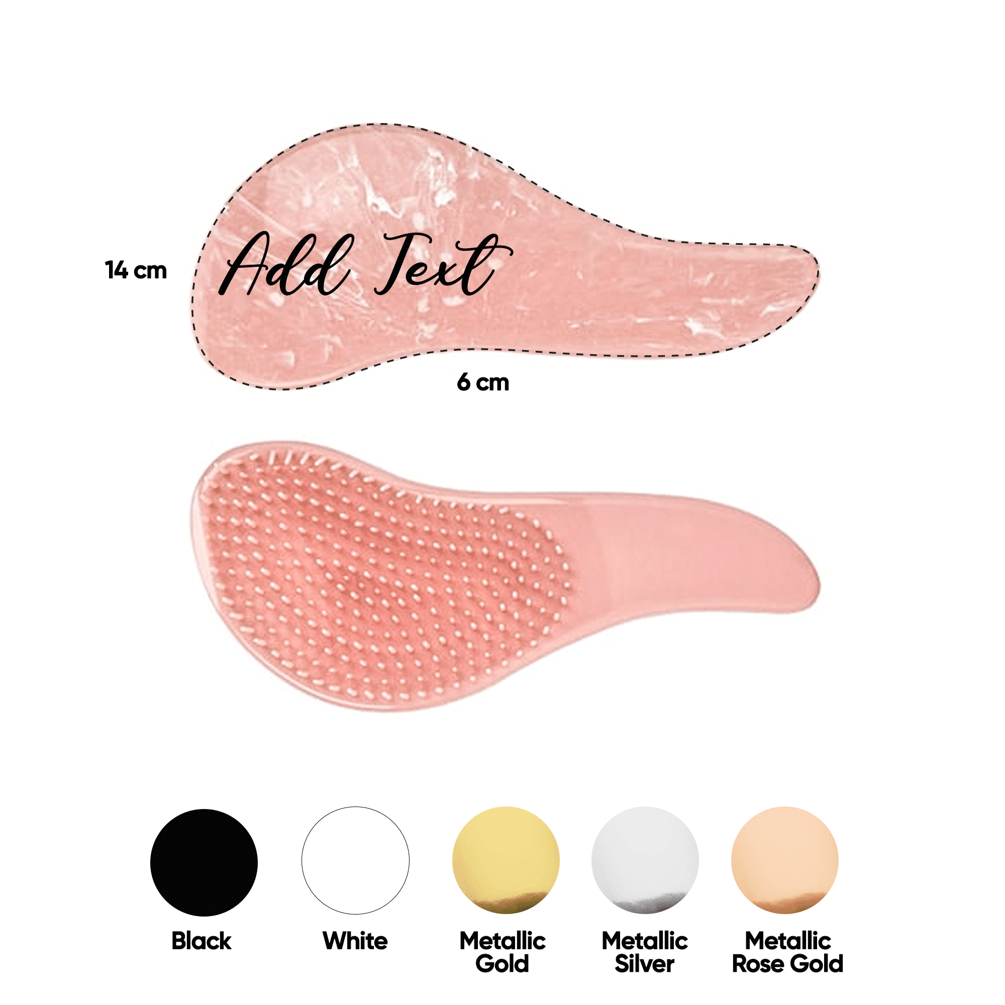 Soft Tooth Comb Brush