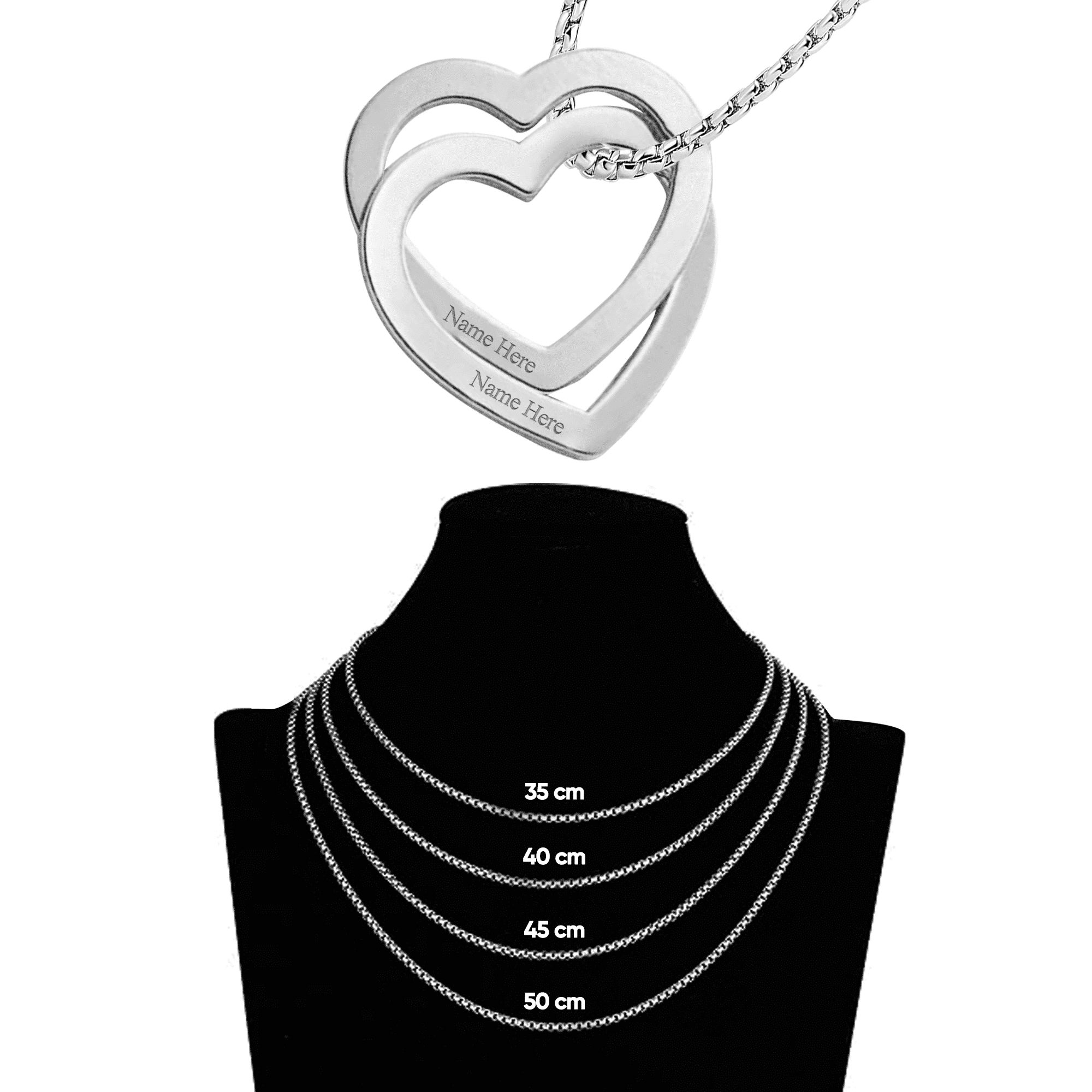 Name on Heart Necklace