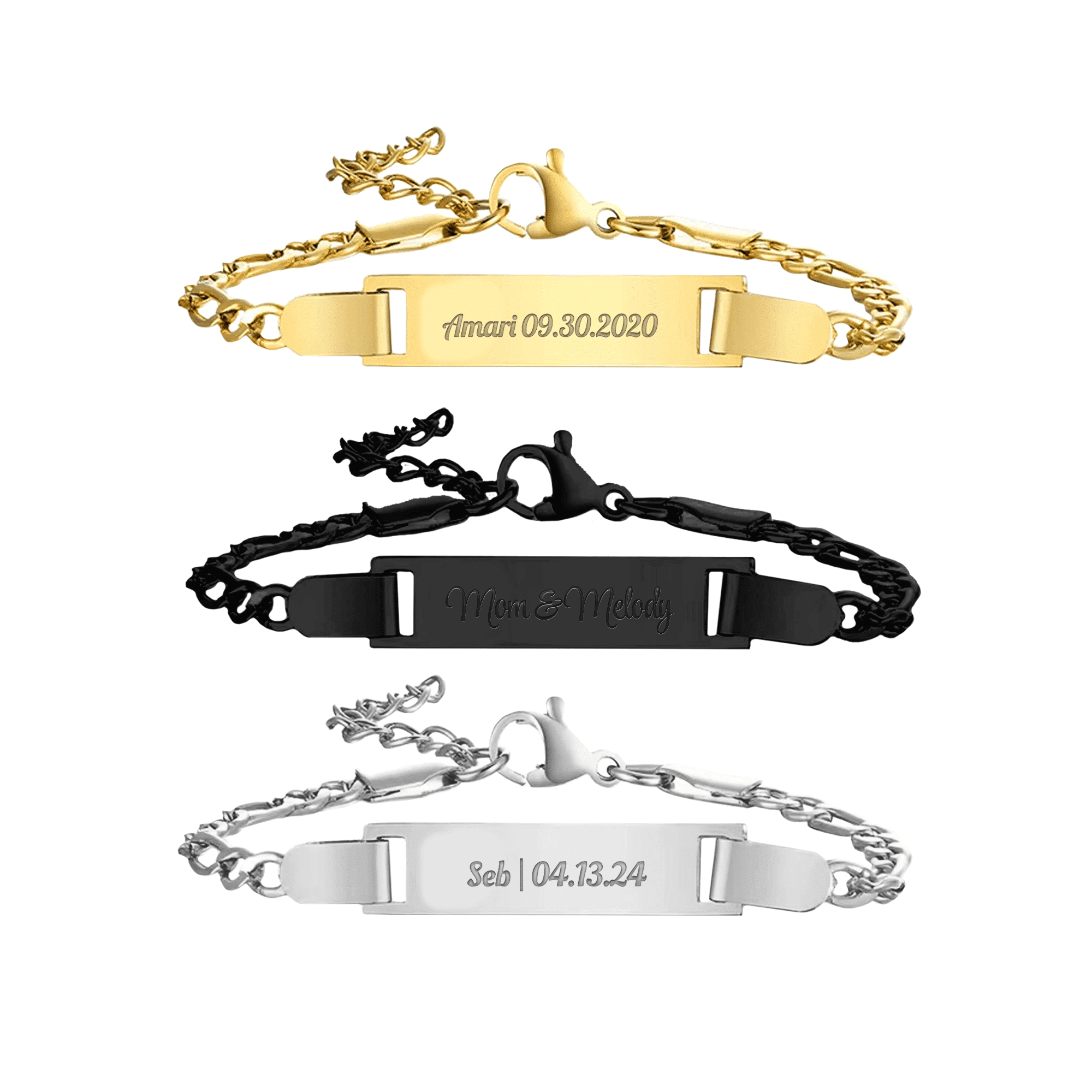 Engraved Name Bracelet