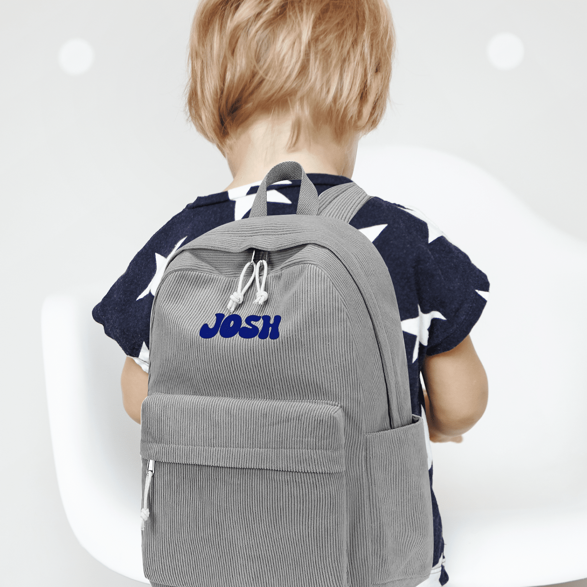 Embroidered Kids Backpack