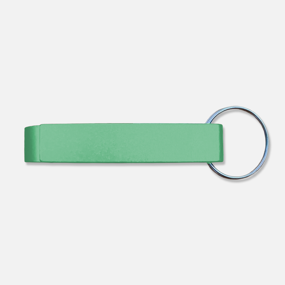 Branded Metal Bottle Opener Keychain