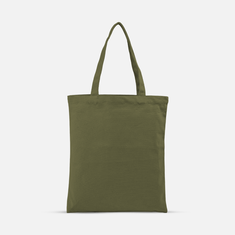 Custom Logo Canvas Tote Bag