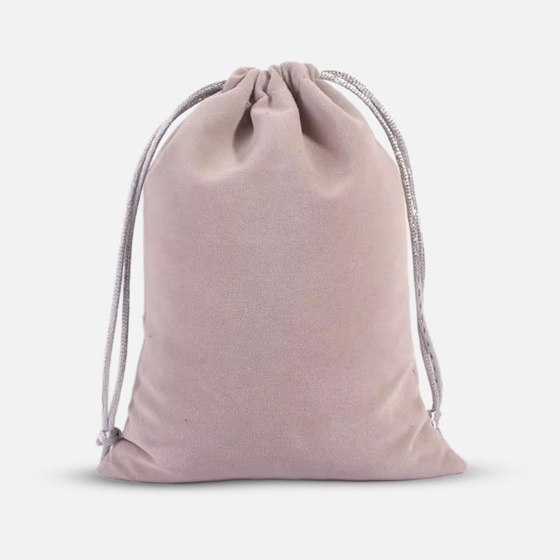 Custom Logo Velvet Jewelry Pouch