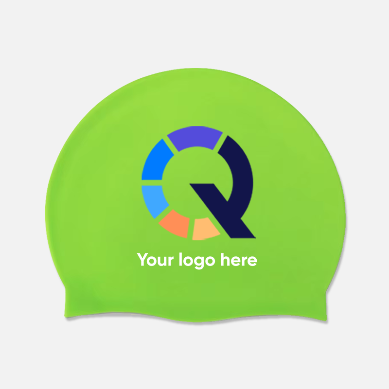 Custom Logo Waterproof Silicone Swim Cap