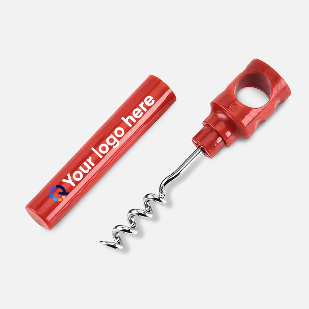 Custom Portable Corkscrew Bottle Opener
