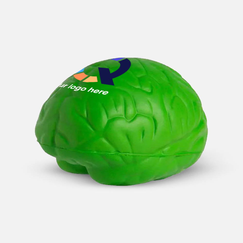 Custom Logo Brain Stress Ball Toy