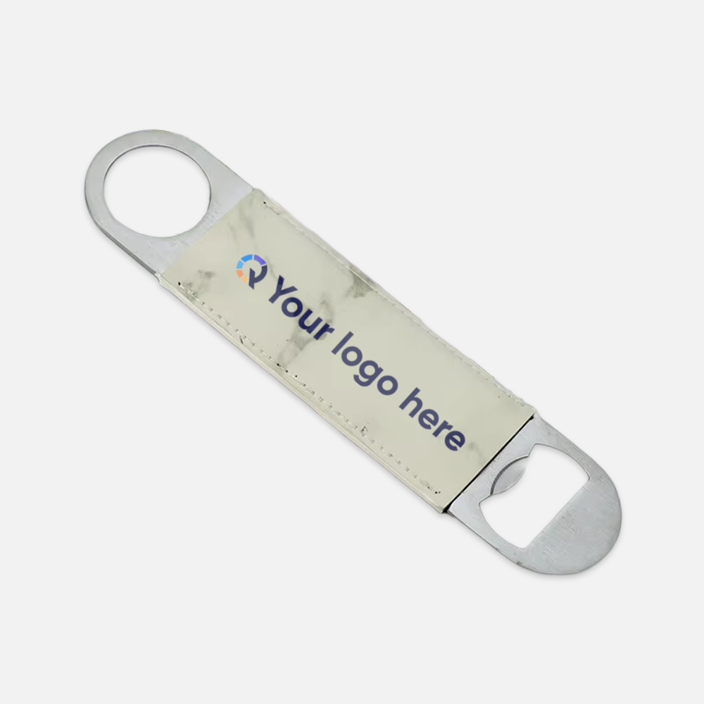 Custom Engraved Leatherette Bottle Opener