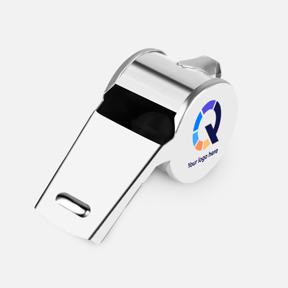 Custom Logo Stainless Steel Referee Whistle