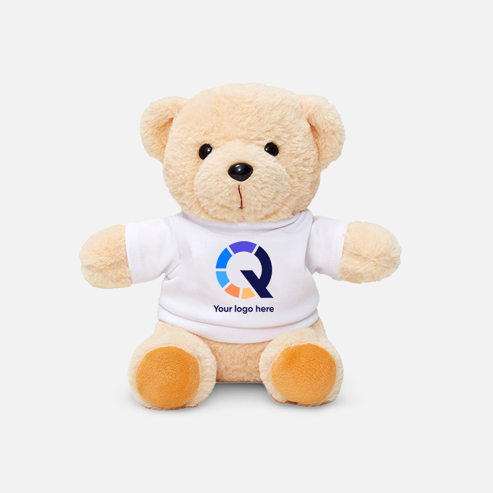 Custom Logo Teddy Bear with Shirt