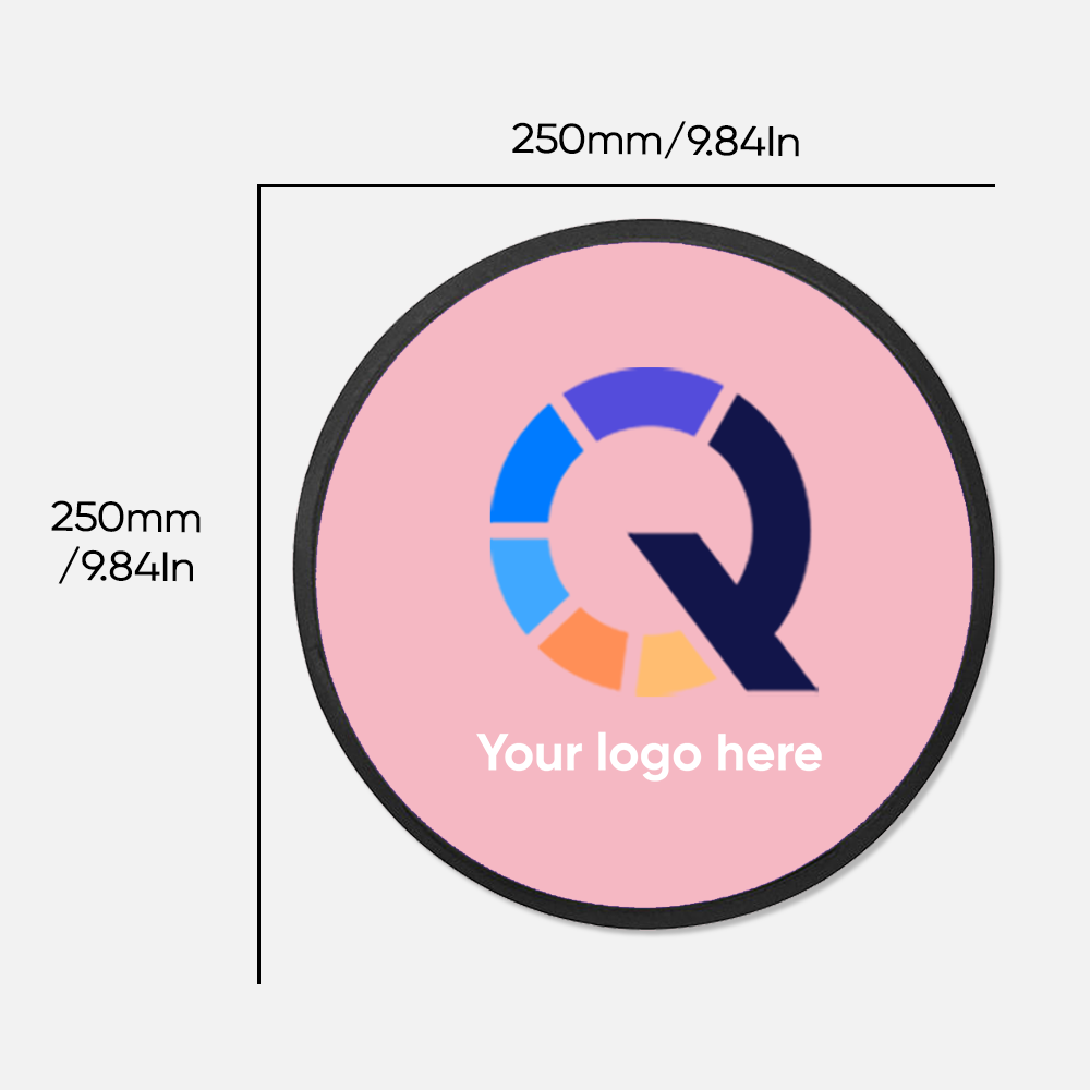 Custom LOGO Sports Kids Flying Toy Portable Pocket Flyer Frisbeed Folding Hand Fan Foldable Nylon Disc