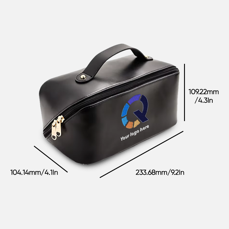 Custom Embroidered Travel Makeup Bag