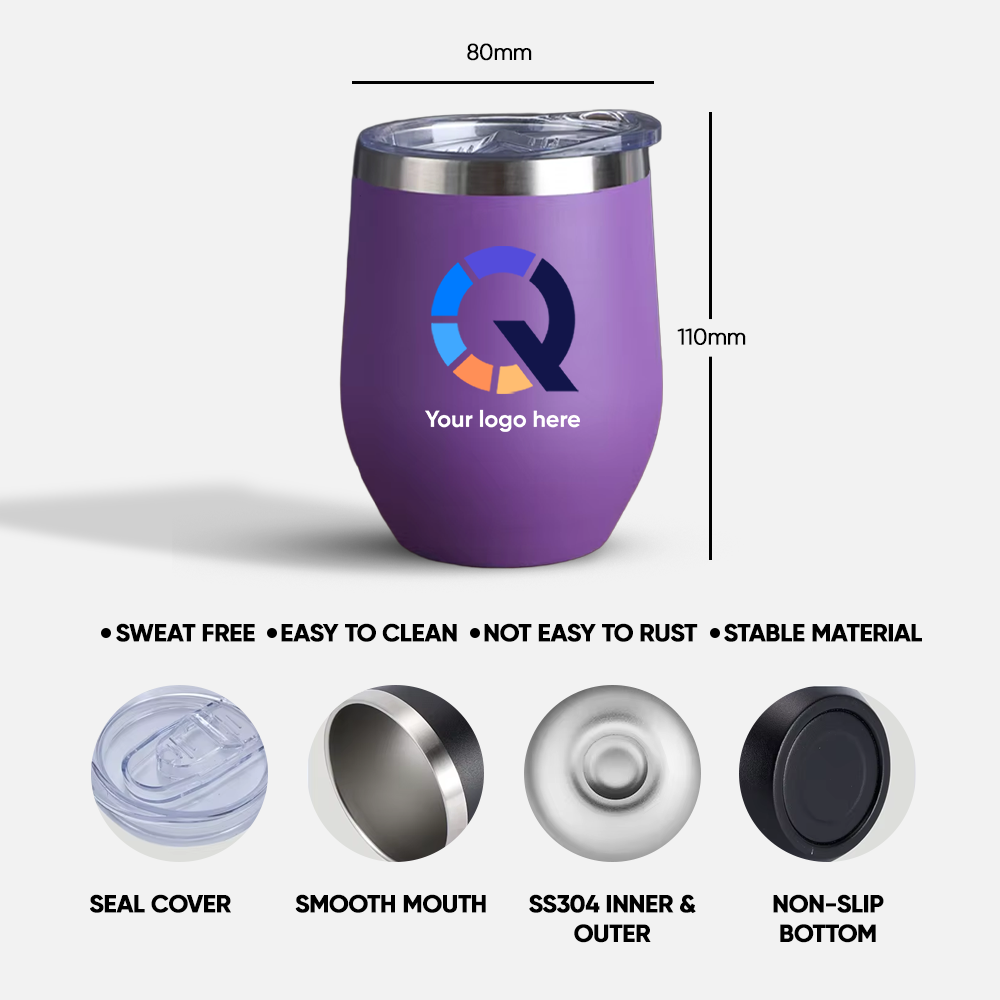 Custom 12oz Insulated Stainless Steel Tumbler