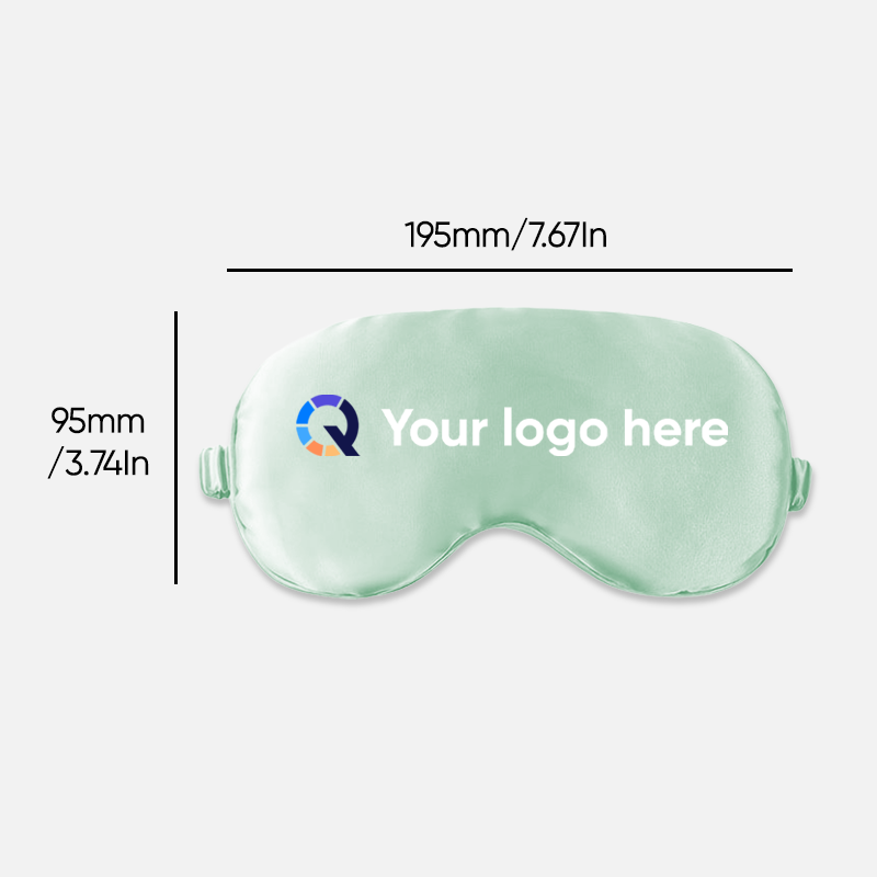 Custom Logo Satin Sleep Mask