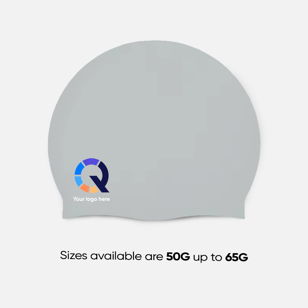 Custom Logo Silicone Swim Cap