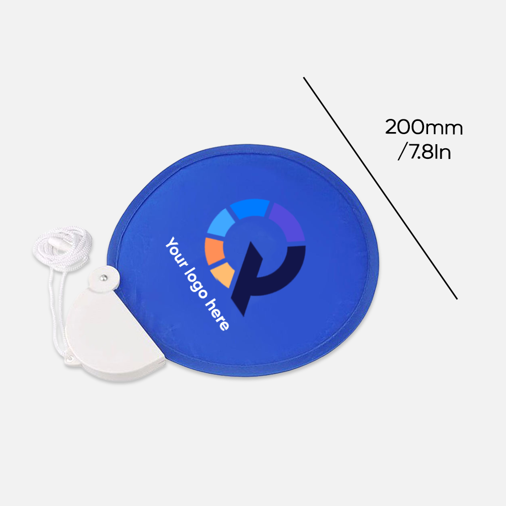 Custom Logo Collapsible Nylon Hand Fan
