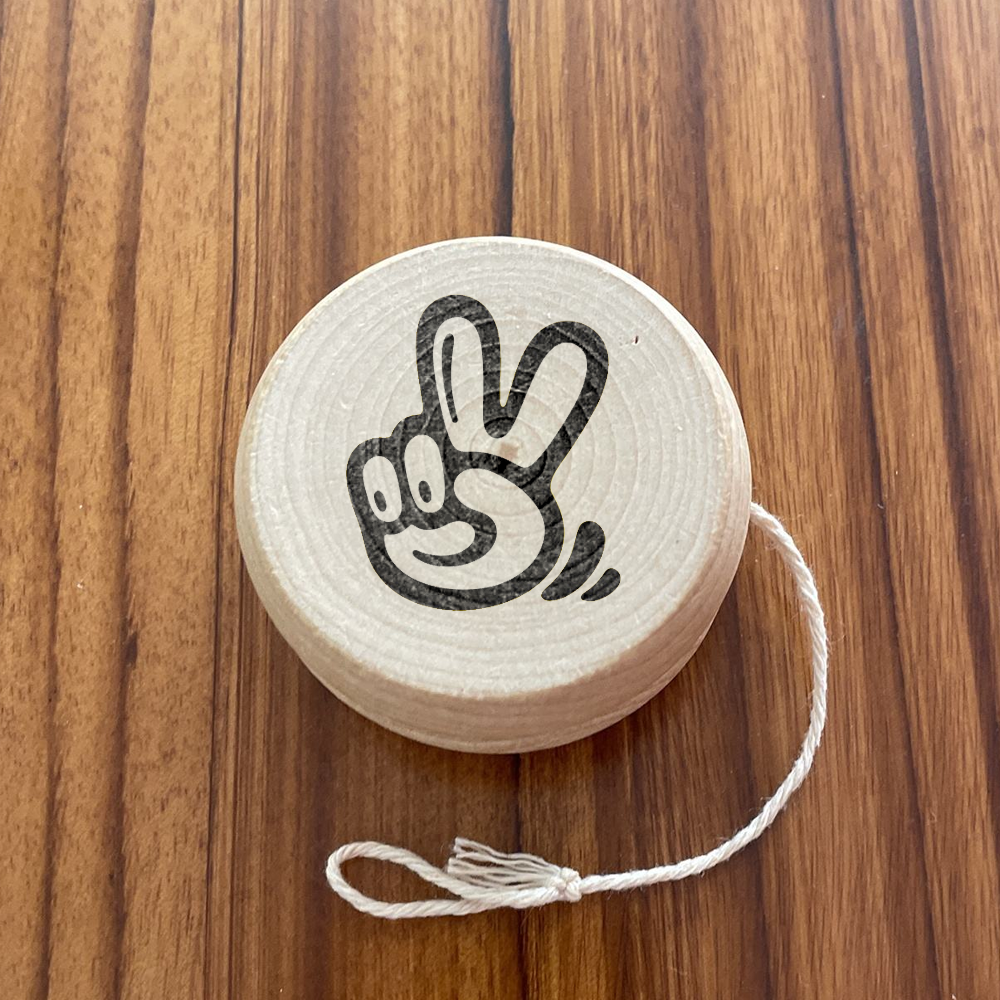 Custom Branded Wooden Yo-Yo Toy