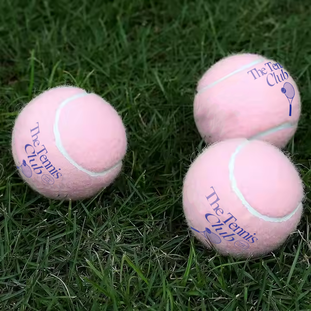 Custom Logo Rubber Tennis Ball Toy