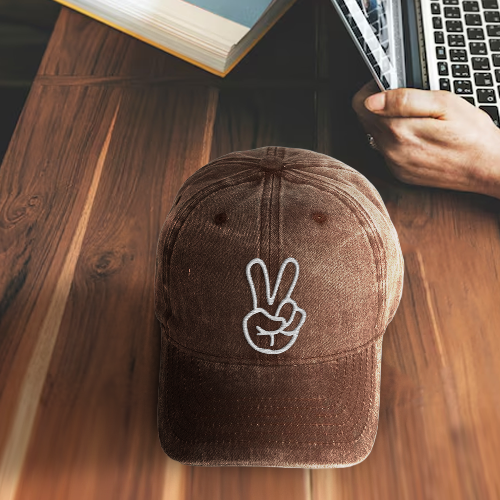 Custom Embroidered Vintage Cotton Baseball Cap