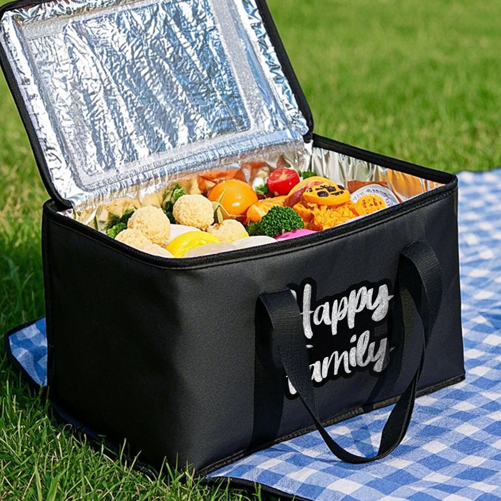 Custom Logo Insulated Cooler Lunch Bag