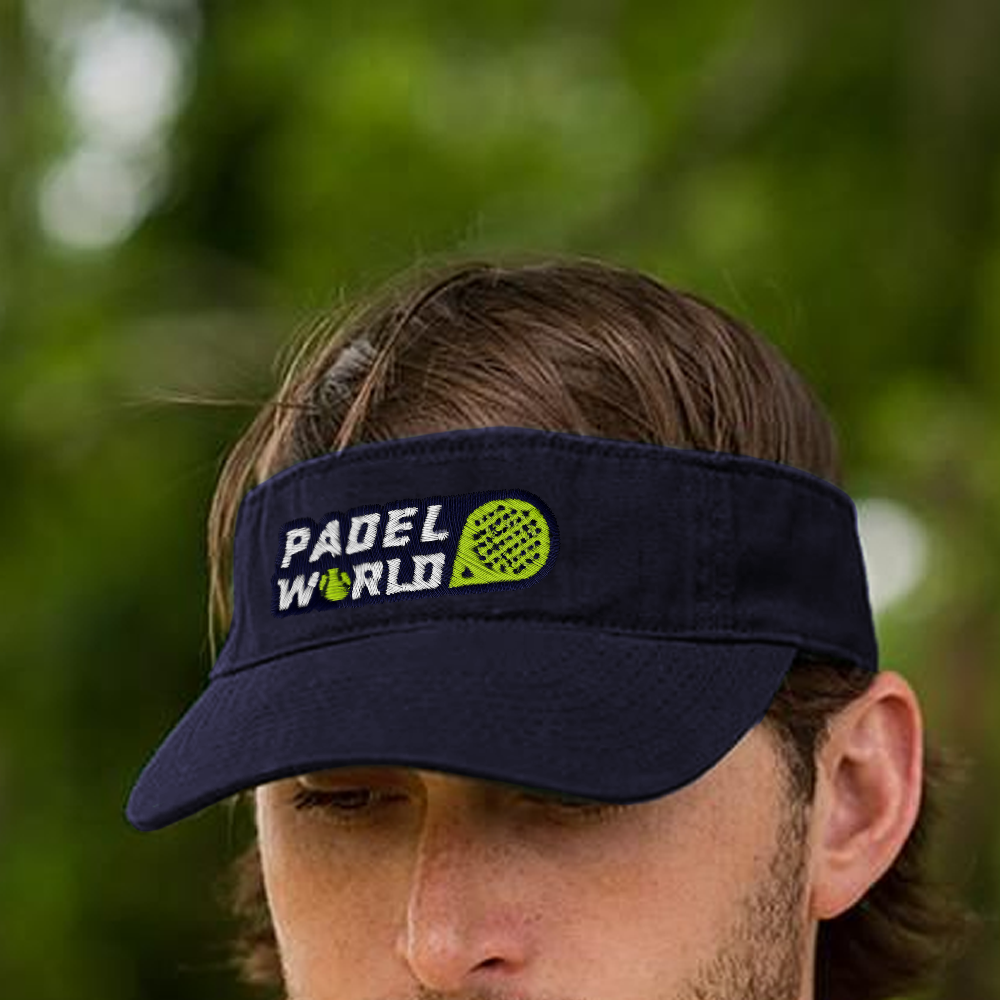 Custom Embroidered Cotton Sun Visor