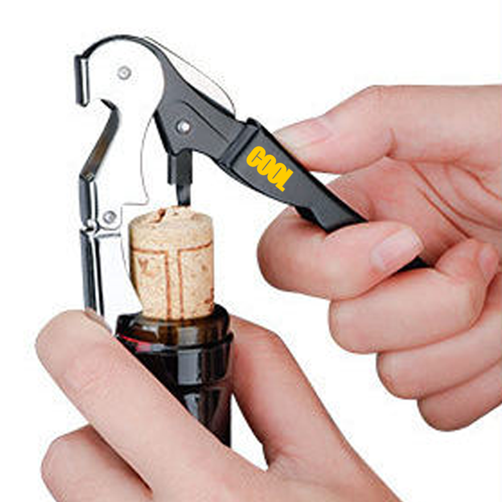 Custom Logo Stainless Multi-Function Corkscrew