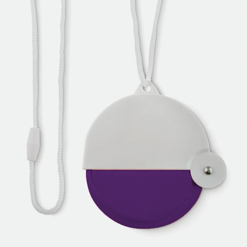 Custom Logo Collapsible Nylon Hand Fan