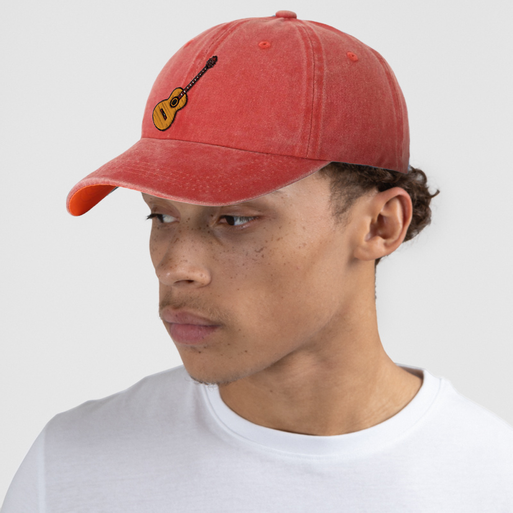 Custom Embroidered Distressed Baseball Cap