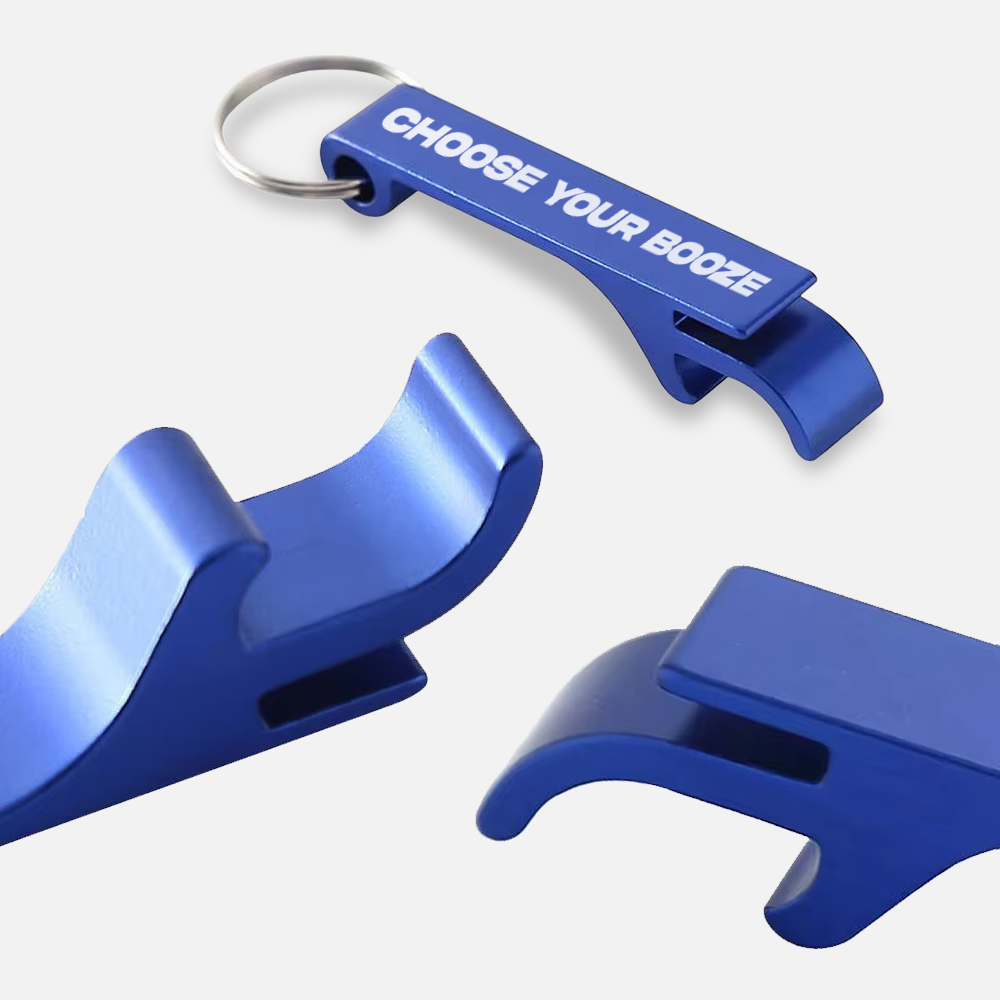 Custom Logo Bottle Opener Keychain