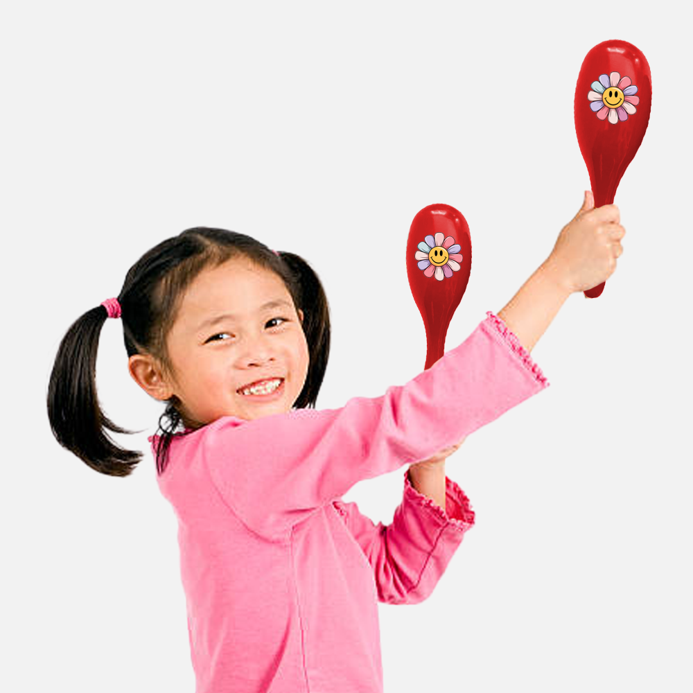 Wholesale Factory Baby Musical Percussion Hand Shaker Colorful Plastic Maracas