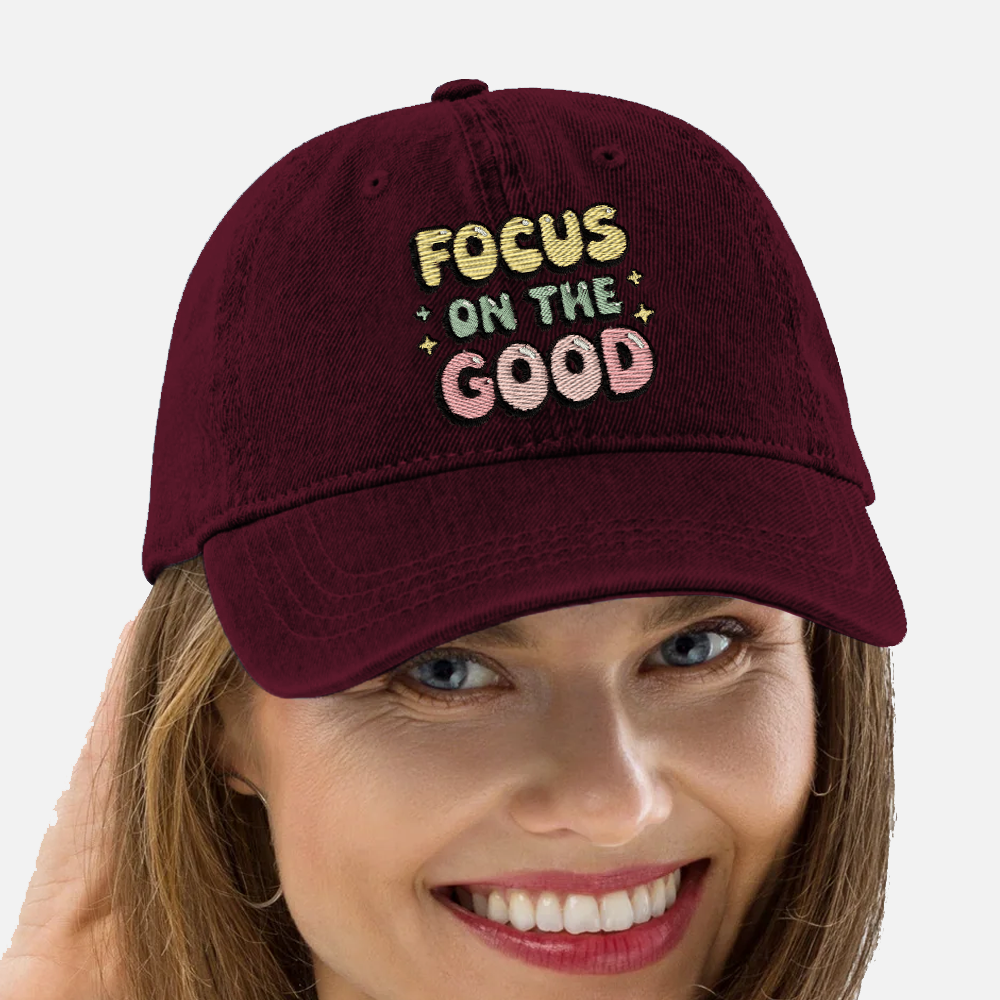 Custom Embroidered Cotton Dad Hat