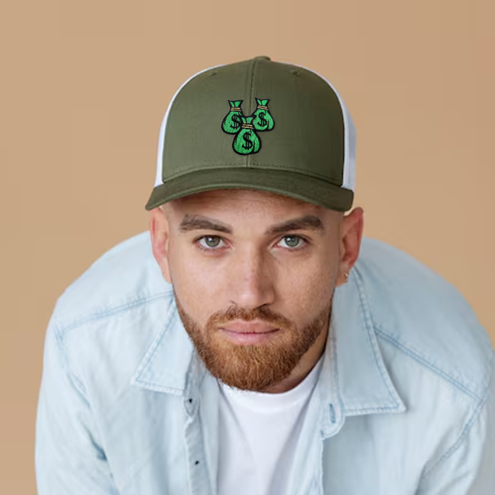 Custom Richardson 112 Trucker Hat with 3D Embroidery