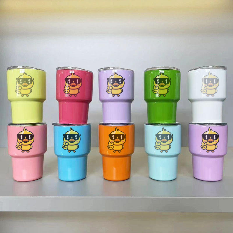 Custom Logo Mini Stainless Steel Shot Glasses