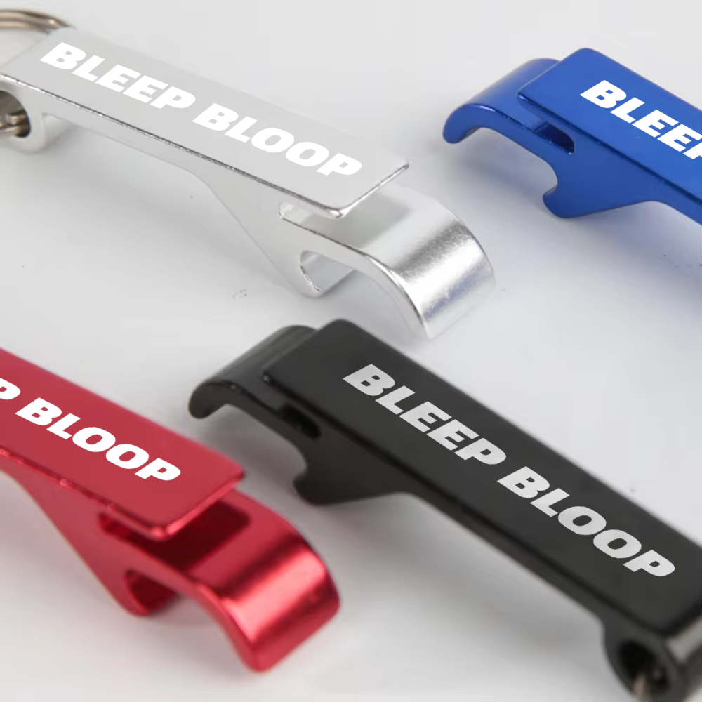 Branded Metal Keychain Bottle Opener