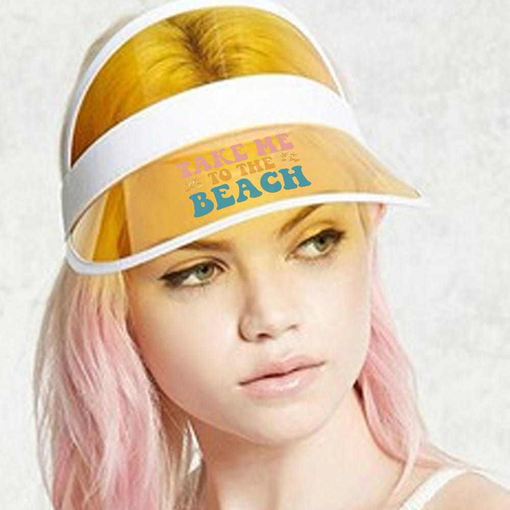 Custom Logo PVC Sun Visor Hat