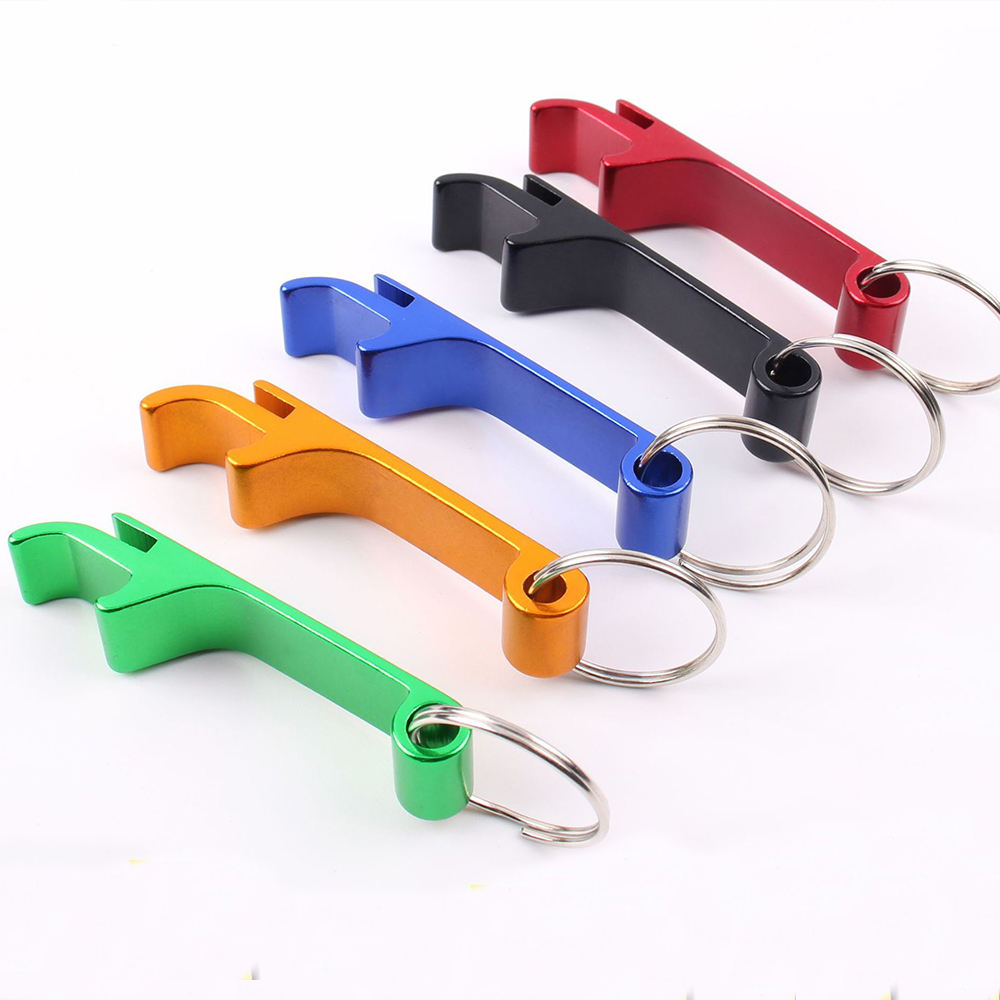 Branded Metal Bottle Opener Keychain