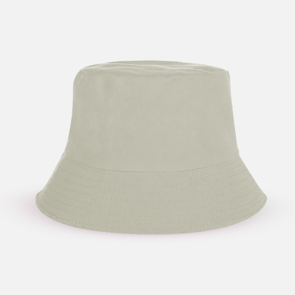 Custom Logo Reversible Cotton Bucket Hat