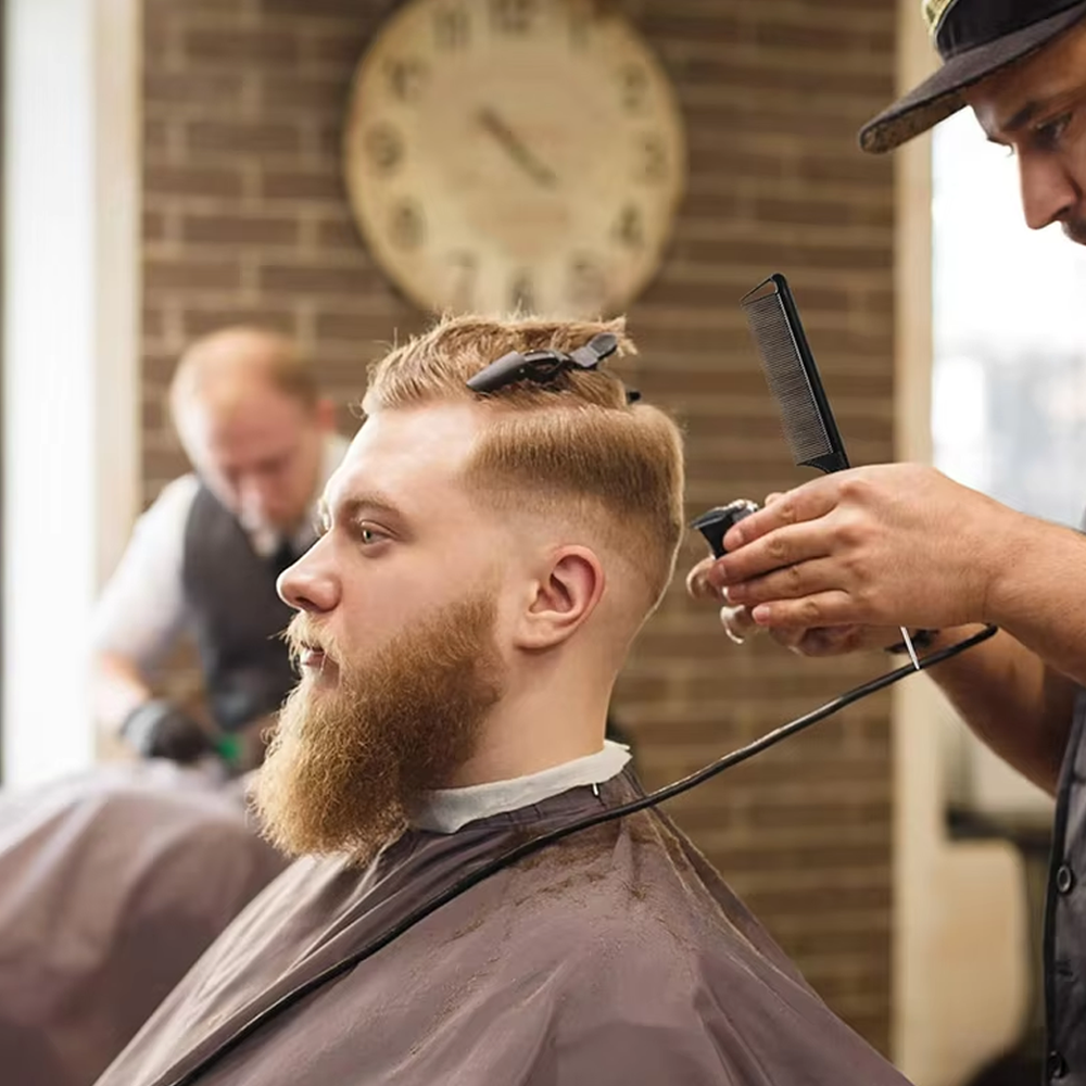 Custom Logo Anti-Static Carbon Hair Comb