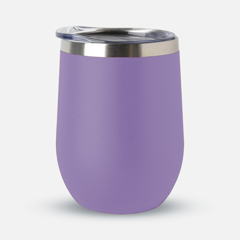 Custom Logo 12oz Insulated Wine Tumbler